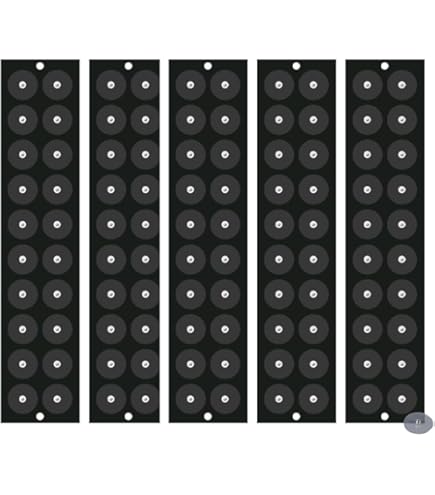 Amazon.co.jp: 耳つぼシール 5シート100粒 肌色シール チタン粒 耳つぼ